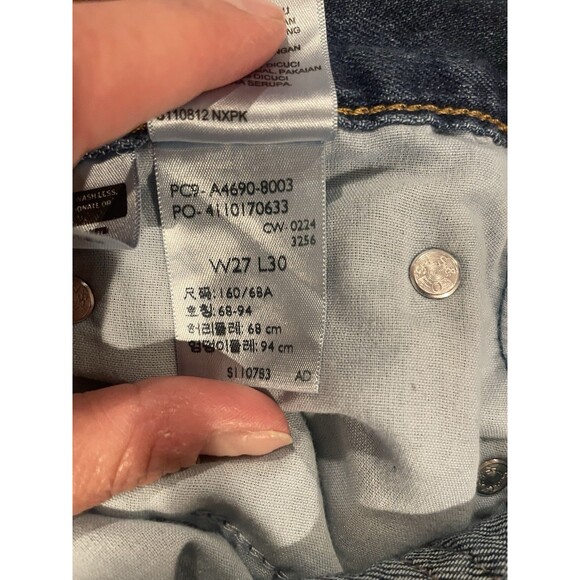Levi’s Middy Straight Jeans Medium Wash Women’s 27 - Picture 12 of 12